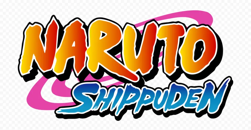 Logo seri anime Naruto Logo Anime Naruto