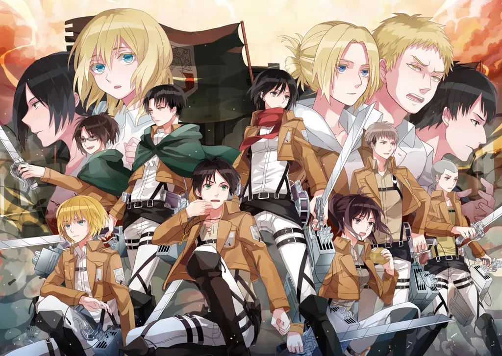 Karakter-karakter utama dalam Attack on Titan Karakter-karakter Attack on Titan