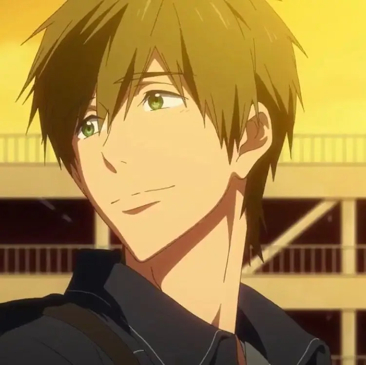 Karakter Makoto Tachibana yang ramah Gambar Makoto Tachibana dari Free! Iwatobi Swim Club