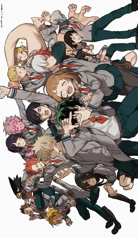 Gambar fanart My Hero Academia Season 5
