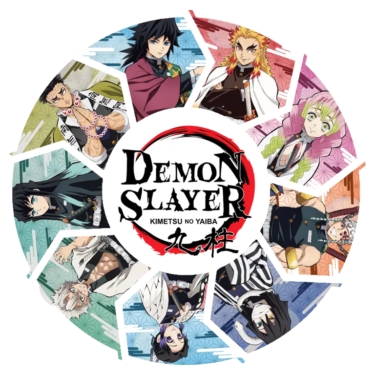 Logo Demon Slayer Logo anime Kimetsu no Yaiba