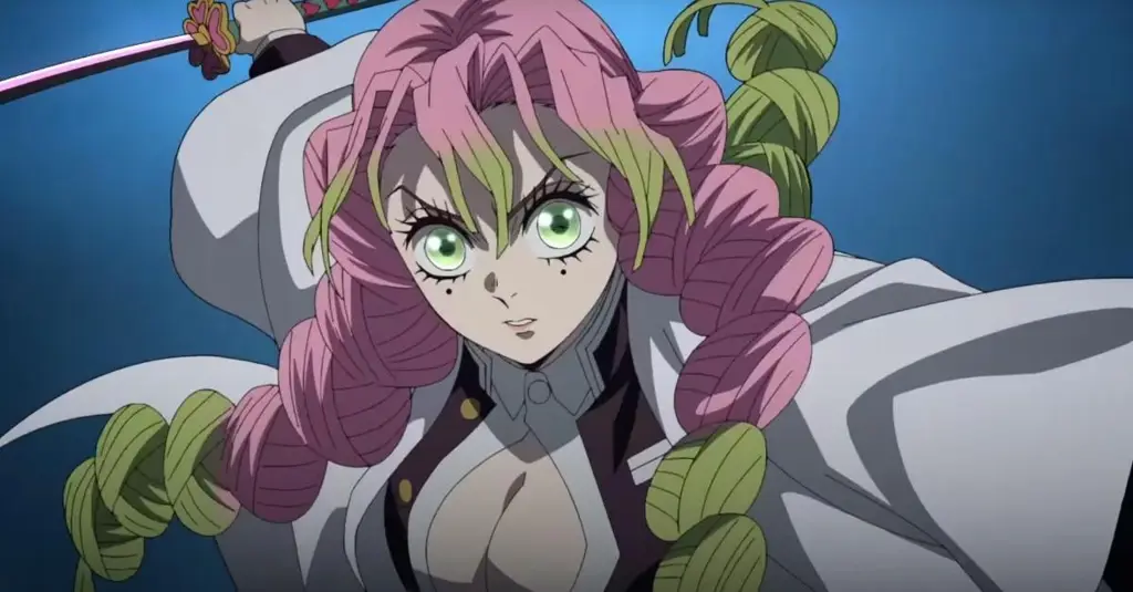 Gambar Mitsuri Kanroji dari Demon Slayer season 4