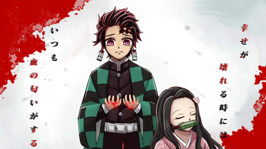 Tanjiro dan Nezuko dalam Demon Slayer season 4