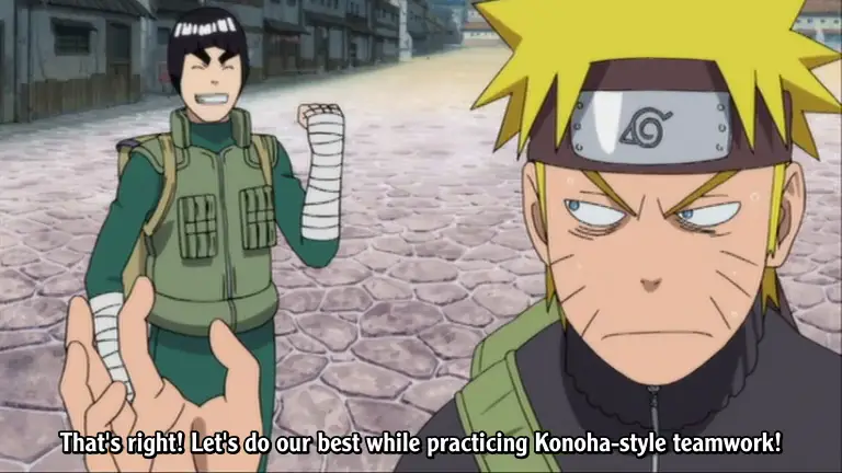 Kekuatan Kerja Sama Tim Naruto dan teman-temannya bekerja sama