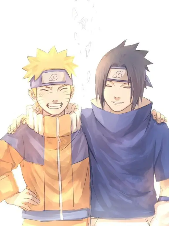 Persahabatan Naruto dan Sasuke yang kuat Gambar persahabatan Naruto dan Sasuke