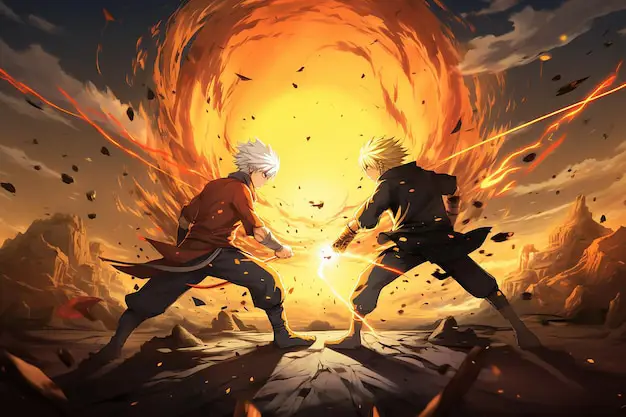 Animasi pertarungan yang spektakuler dari Naruto Shippuden Gambar animasi adegan pertarungan Naruto Shippuden