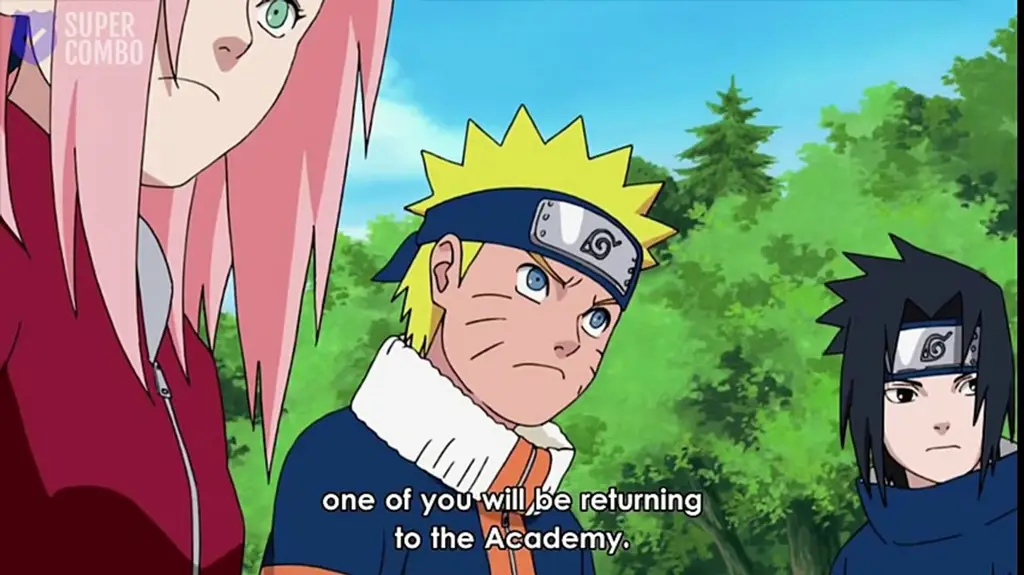 Kerjasama tim dalam menghadapi musuh yang kuat Gambar Naruto dan Tim 7 sedang bertarung bersama
