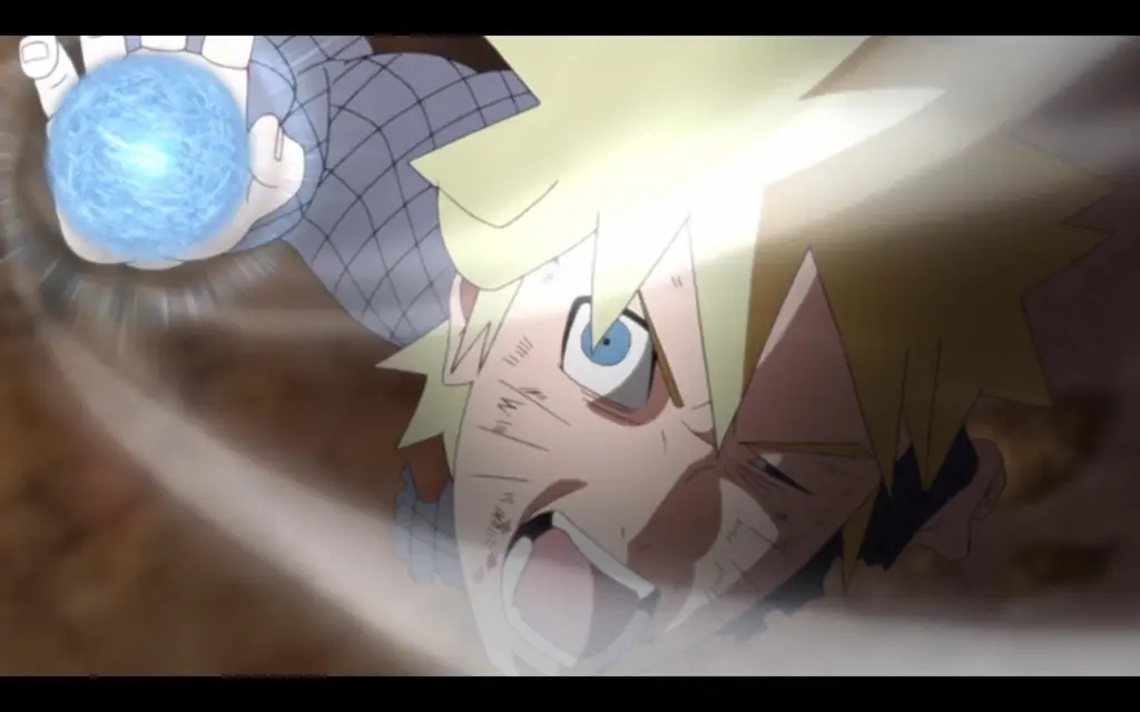 Pertempuran yang menentukan nasib dunia shinobi Gambar pertarungan akhir Naruto Shippuden