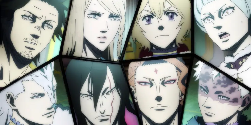 Para Ksatria Sihir dalam Black Clover