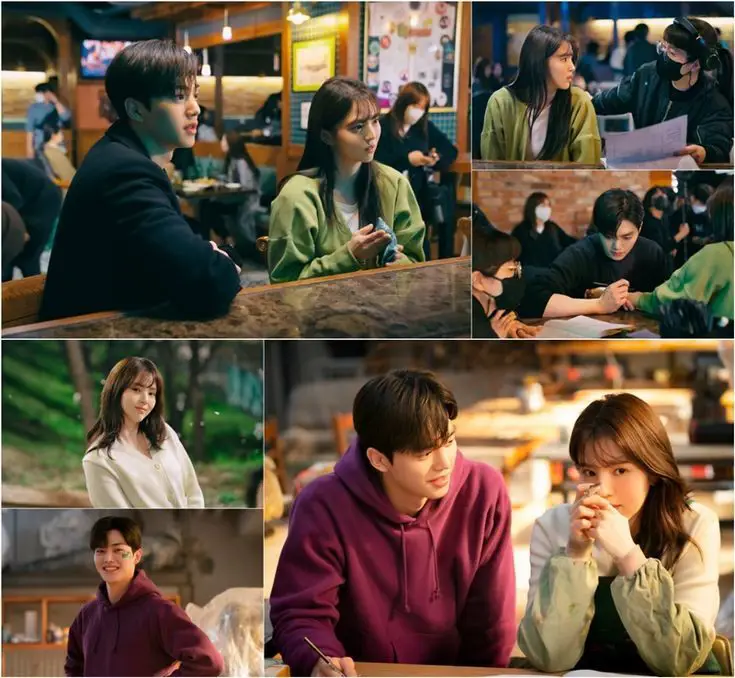 Song Kang dan Han So-hee, pasangan utama dalam drama Nevertheless Foto Song Kang dan Han So Hee sebagai pemeran utama Nevertheless