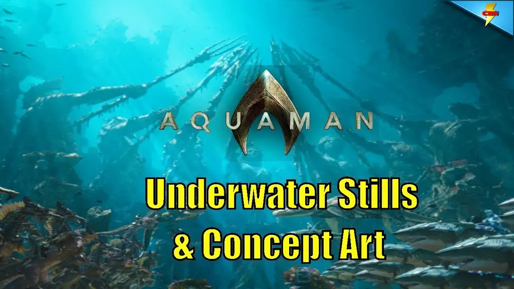 Adegan epik Aquaman di kedalaman laut Adegan Aquaman di bawah laut
