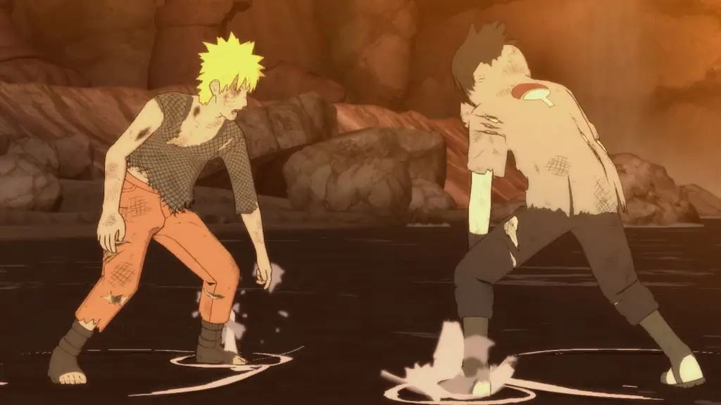 Pertempuran terakhir Naruto dan Sasuke Gambar pertarungan terakhir Naruto dan Sasuke
