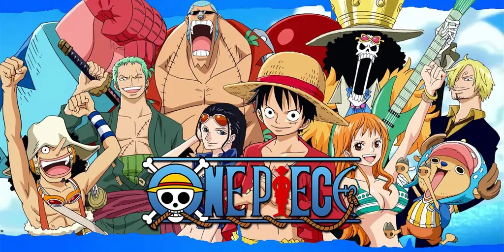 Gambar para karakter One Piece