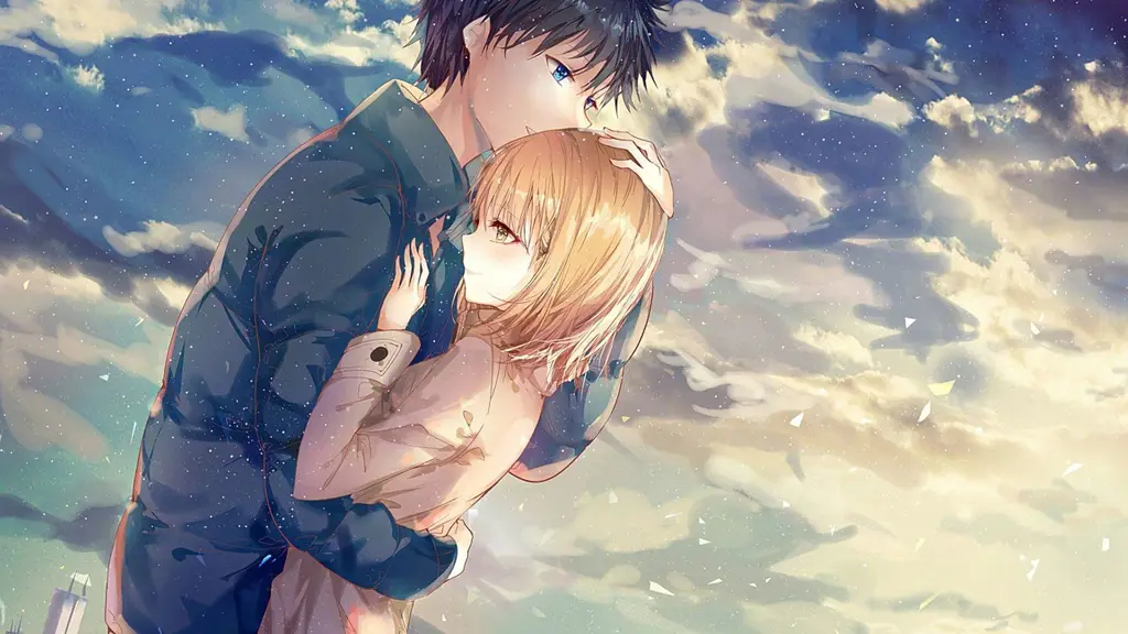 Pasangan Romantis di Anime Gambar pasangan romantis dari berbagai anime