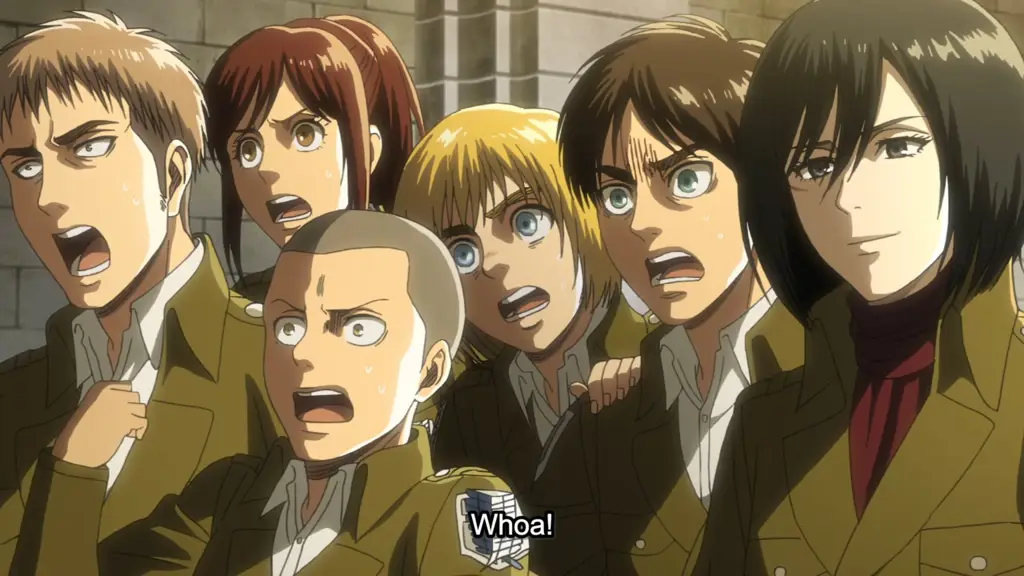 Para karakter ikonik dalam serial Attack on Titan Karakter-karakter utama di Attack on Titan