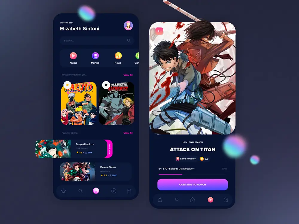 Membandingkan Antarmuka Situs Anime Berbagai antarmuka aplikasi streaming anime