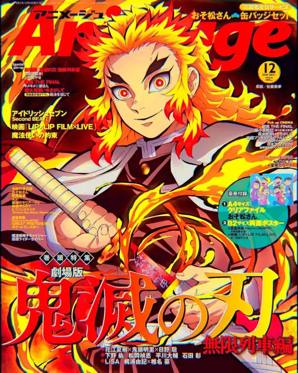 Poster-poster anime populer di Indonesia