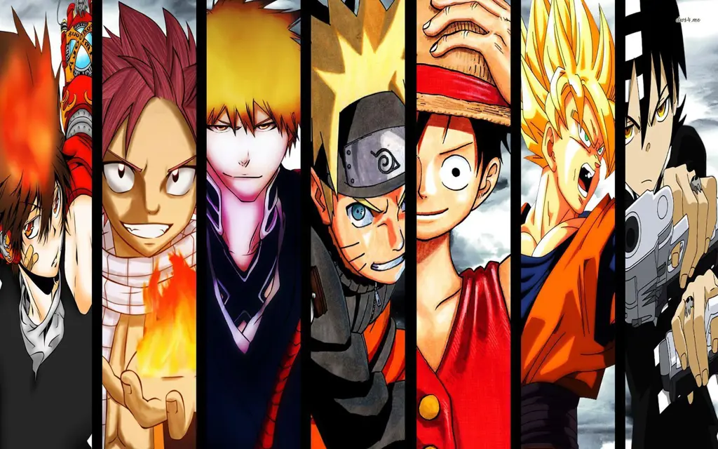 Koleksi Karakter Anime Populer Berbagai Karakter Anime