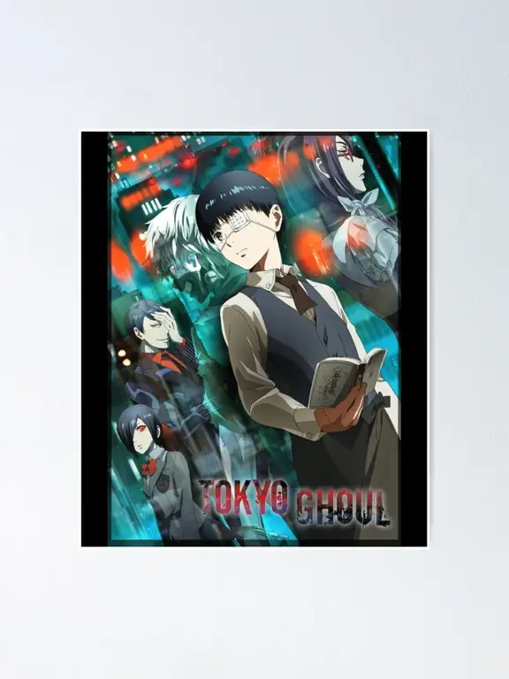 Poster anime Tokyo Ghoul
