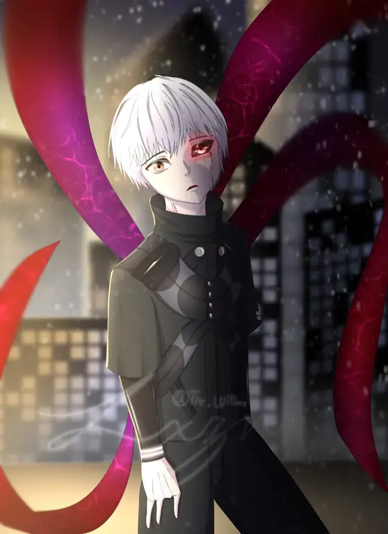 Ken Kaneki, tokoh utama Tokyo Ghoul