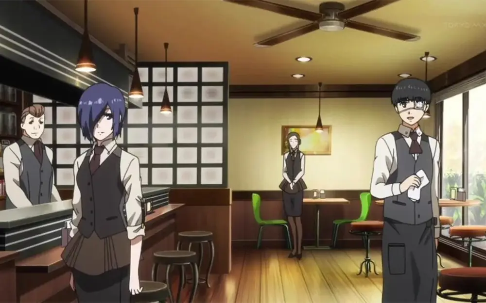 Cafe Anteiku dalam Kualitas HD Gambar Cafe Anteiku dari Tokyo Ghoul dengan kualitas HD