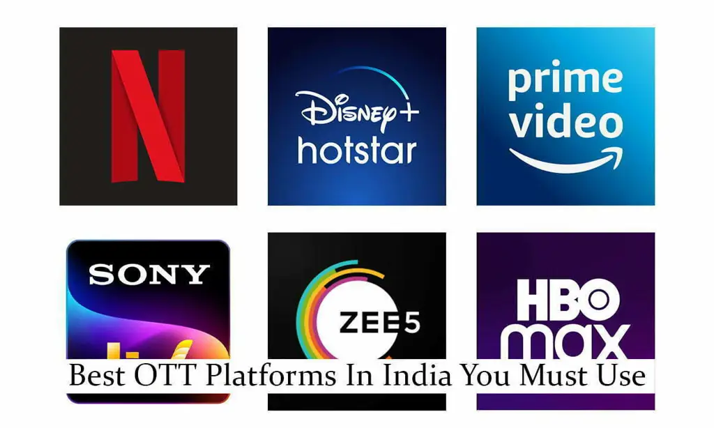 Logo-logo berbagai platform streaming anime