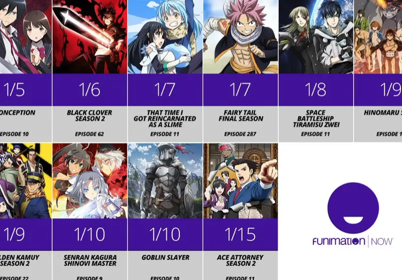 Gambar situs web streaming anime yang legal dan aman