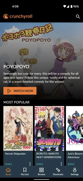 Berbagai aplikasi streaming anime di berbagai perangkat